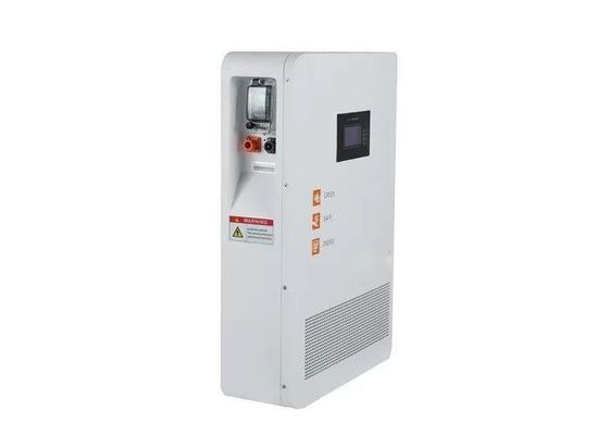 خانه ای قابل شارژ با باتری ذخیره سازی باتری لیتیوم 10.24KWH با شاخص های LCD برای ذخیره سازی باتری خورشیدی