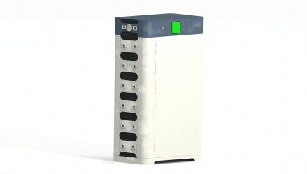 CAN RS485 UPS باتری لیتیومی کابینت 25.6 کیلووات ساعت برای پشتیبان گیری از سیستم های خورشیدی فتوولتائیک
