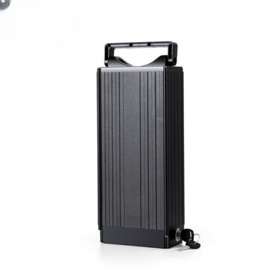 باتری دوچرخه برقی لیتیومی 10S4P 36V/48V دم آویز عقب مشکی سری 10.4AH