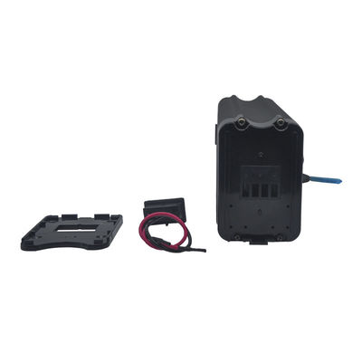 1500 Cycle Times دسته قابل حمل 36V 10AH بسته دوچرخه برقی آلومینیومی مشکی با قفل ایمن برای دوچرخه تاشو برقی