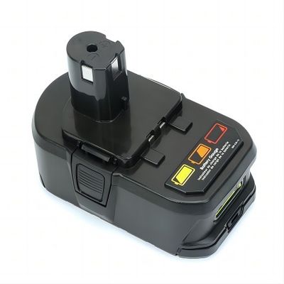 باتری دریل شارژ عملی چرخه عمیق، باتری ابزار برقی بی سیم 18 ولت 4000MAH