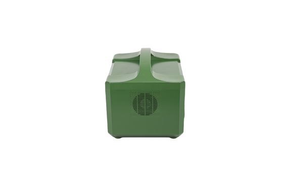 CE تایید شده شارژ بی سیم بانک انرژی خورشیدی قابل حمل بدون وقفه با کیس پلاستیکی سبز برای سیستم پشتیبان UPS