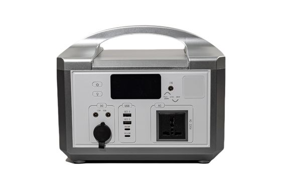 IP65 منبع برق قابل حمل زندگیPO4 600WH باتری قدرت خروجی تا 1200W ژنراتور انرژی خورشیدی برای کمپینگ / استفاده خانگی