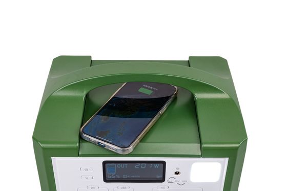 شارژ سریع باتری لیتیوم یون 300 وات قابل شارژ تمام در یک با صفحه نمایش LCD بانک برق قابل حمل برای UAV