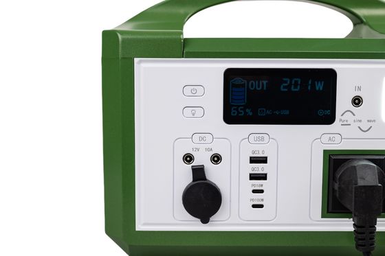 سیستم خورشیدی با وزن کم و بدون شبکه برق برق برق برق خورشیدی DC AC 220V با مجوز CE / ROHS برای برق اضطراری