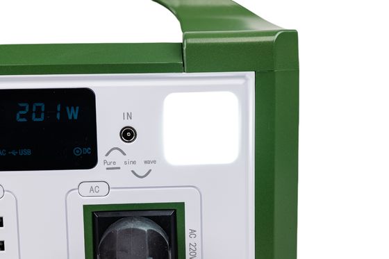 شارژ سریع باتری لیتیوم یون 300 وات قابل شارژ تمام در یک با صفحه نمایش LCD بانک برق قابل حمل برای UAV