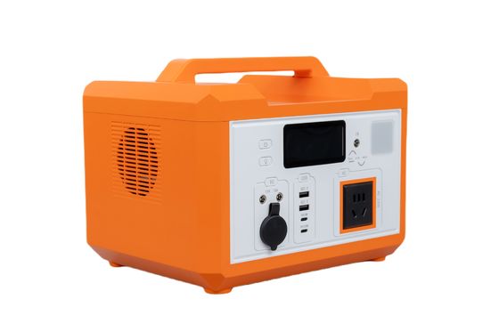 MPPT پشتیبانی از ذخیره انرژی کوچک سیستم انرژی خورشیدی قابل حمل DC / AC 576WH برای کمپینگ RV / برق خانگی