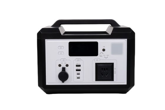 کارایی بالا 220V / 110V AC شارژ مجدد Lifepo4 بسته برق قابل حمل با شارژ بی سیم برای سیستم خورشیدی خارج از شبکه