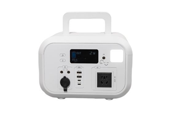 فلاش فیش قدرت خروجی AC تا 1200 وات چگالی انرژی بالا شارژ Lifepo4 باتری ایستگاه برق خورشیدی قابل حمل برای Cpap