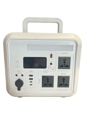 بدون اثر حافظه 1500W قدرت خروجی همه در یک سیستم خورشیدی ایستگاه برق AC قابل حمل با چراغ LED برای کمپینگ RV