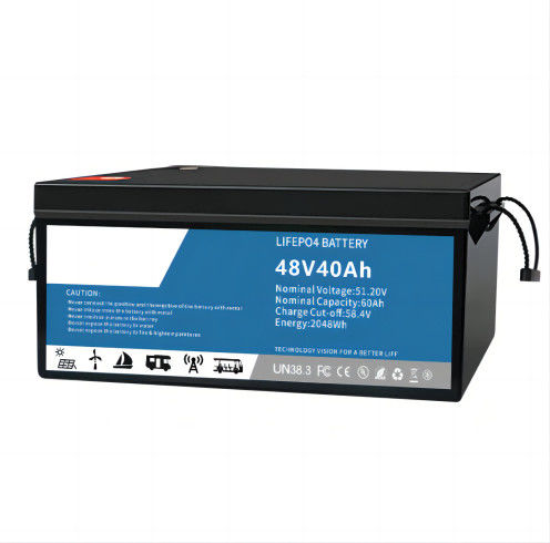 IP54 سازگار با محیط زیست با ظرفیت بالا جایگزینی SLA باتری لیتیومی LifeP04 NIMH برای خودروی الکتریکی با سرعت پایین