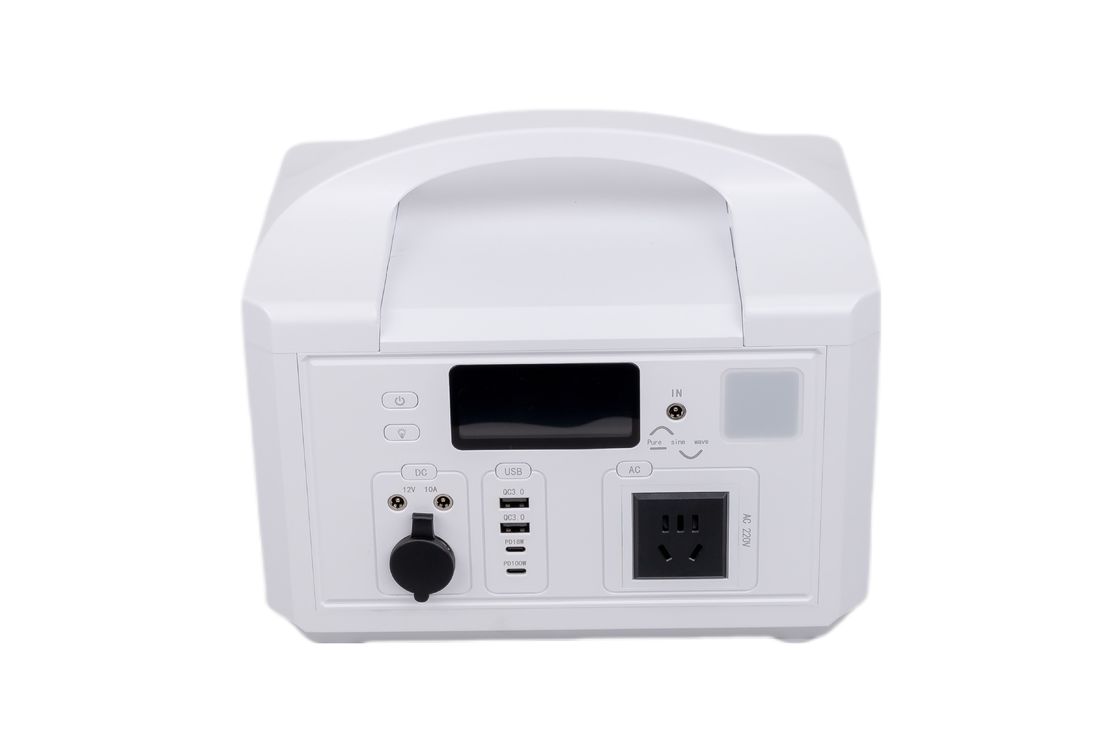 شارژ سریع PD30W QC3.0 شارژ مجدد استوانه ای LifePO4 باتری ایستگاه برق تلفن همراه با BMS برای تامین انرژی خورشیدی