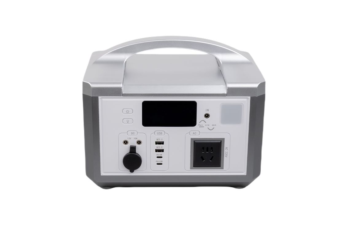 220 ولت 50 هرتز DC12 300W AC Swtich QC3.0 بانک انرژی خورشیدی قابل حمل با چراغ LED برای سیستم ذخیره انرژی