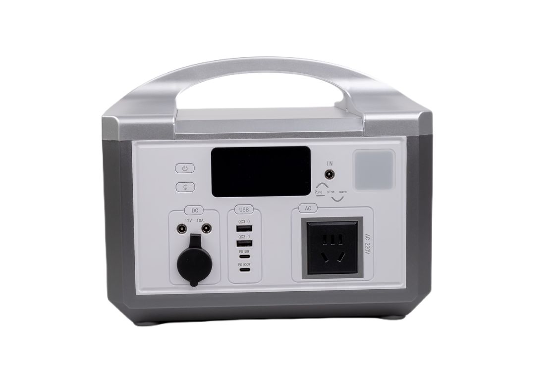 50HZ/60HZ AC Outlet فلاش ماهی ژنراتور خورشیدی ذخیره سازی انرژی قابل حمل با شارژ پنل خورشیدی برای تجهیزات اداری