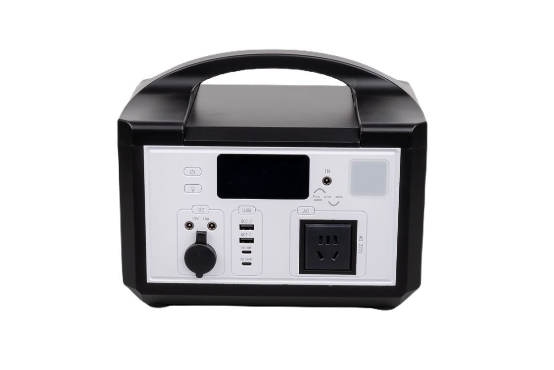 فلاش فیش 600Wh EU Adapter MPPT پشتیبانی بانک برق قابل شارژ قابل حمل با تایید CE برای لوازم خانگی