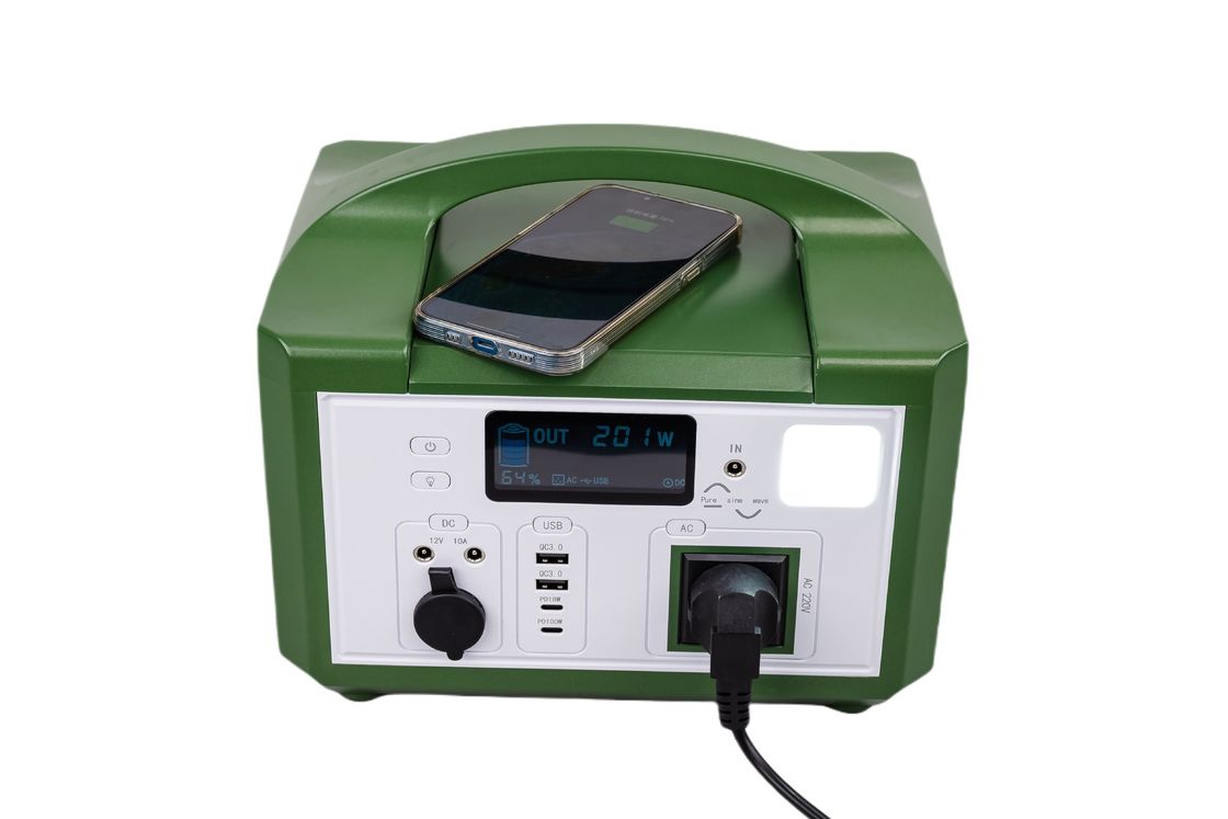 شارژ سریع MPPT Solar Cotroller 600W Power Green Plastic Case ژنراتور خورشیدی برای سیستم پشتیبان در فضای باز