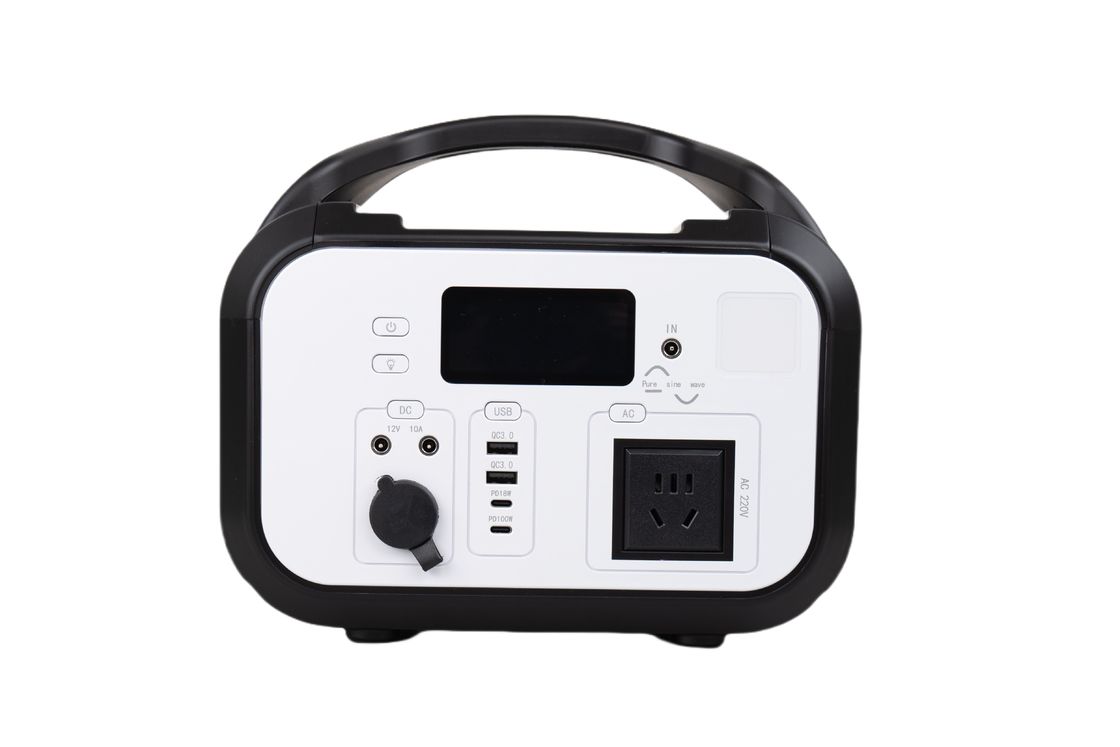 600W Matt Black Plastic Enclosure کارایی بالا MPPT پشتیبانی بانک انرژی خورشیدی با بلوتوث