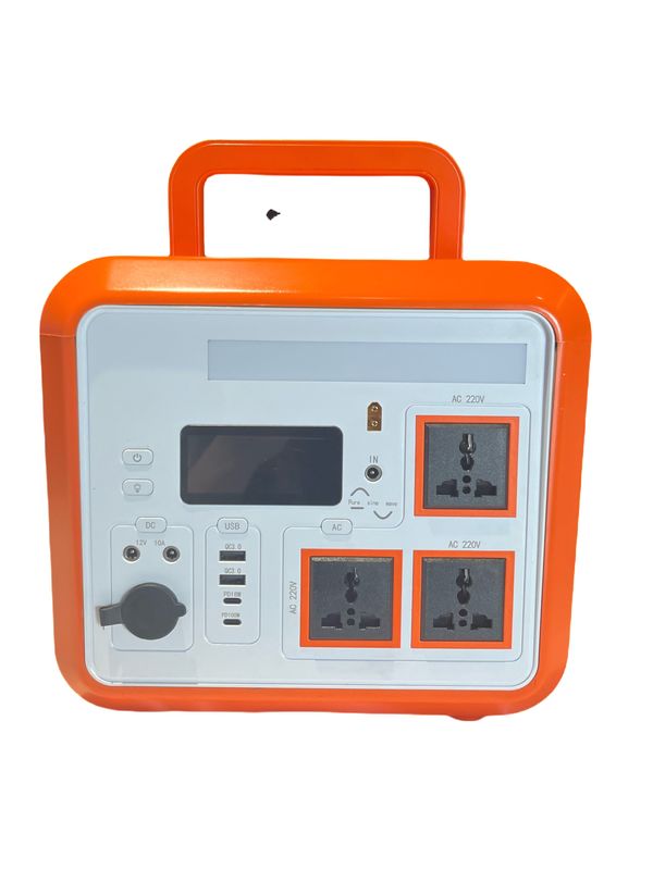 1152WH ظرفیت فوق العاده بزرگ DC12V AC 110V ROHS تایید شده ایستگاه برق قابل حمل با پنل خورشیدی برای تامین برق UPS
