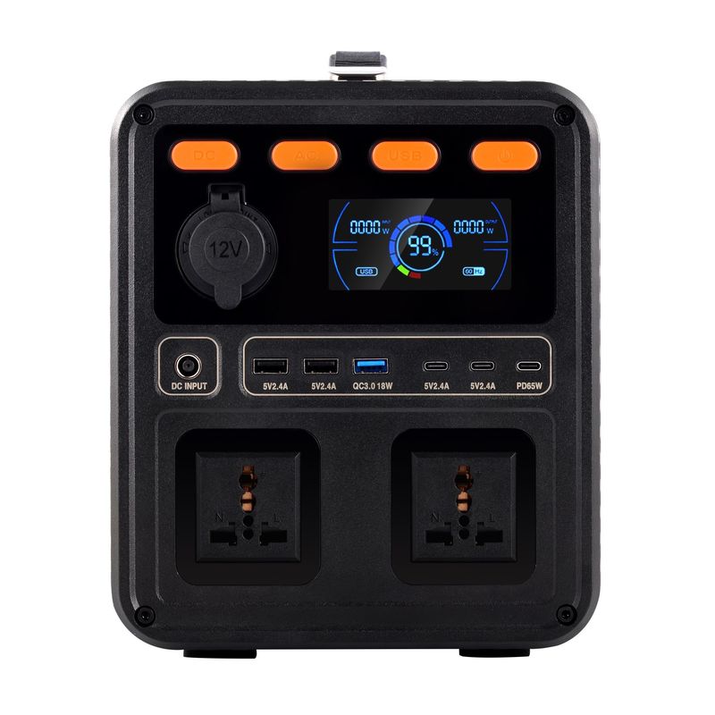 طول عمر طولانی موج سینوس خالص DC13V AC قدرت خروجی تا 1300W ژنراتور انرژی خورشیدی اضطراری با تایید CE / UL